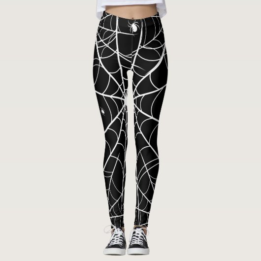 Web Halloween Spider Leggings (Voorkant)