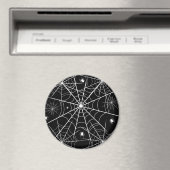 Web Halloween Spider Magneet (Insitu (Vaatwasser))