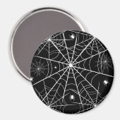 Web Halloween Spider Magneet (Voorkant / Achterkant)
