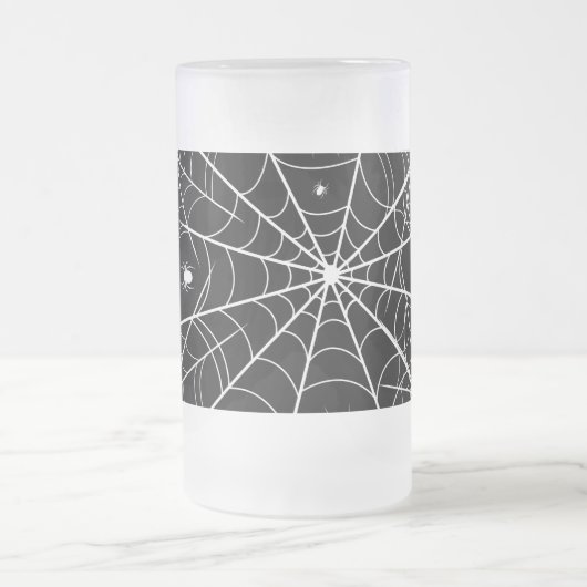 Web Halloween Spider Matglas Bierpul (Center)