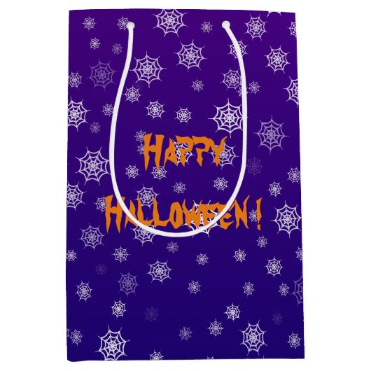 Web Halloween Spider Medium Cadeauzakje (Voorkant)