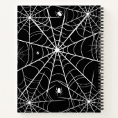 Web Halloween Spider Notitieboek (Achterkant)