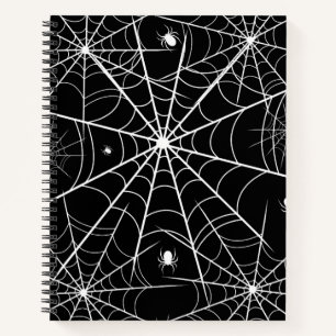 Web Halloween Spider Notitieboek