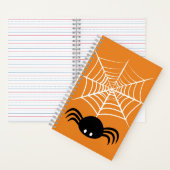 Web Halloween Spider Notitieboek (Binnen)