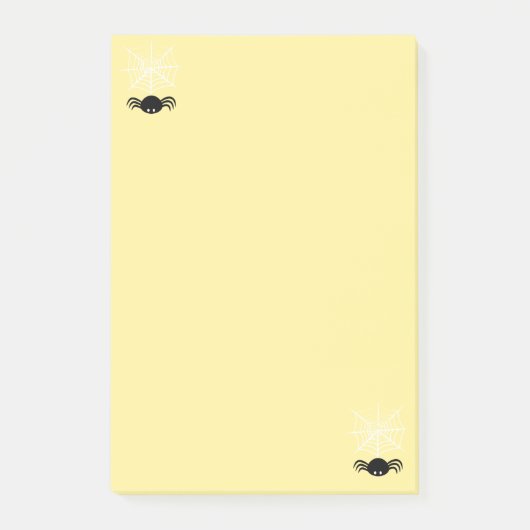 Web Halloween Spider Post-it® Notes (Voorkant)