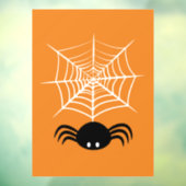 Web Halloween Spider Raamsticker (Vel 3)