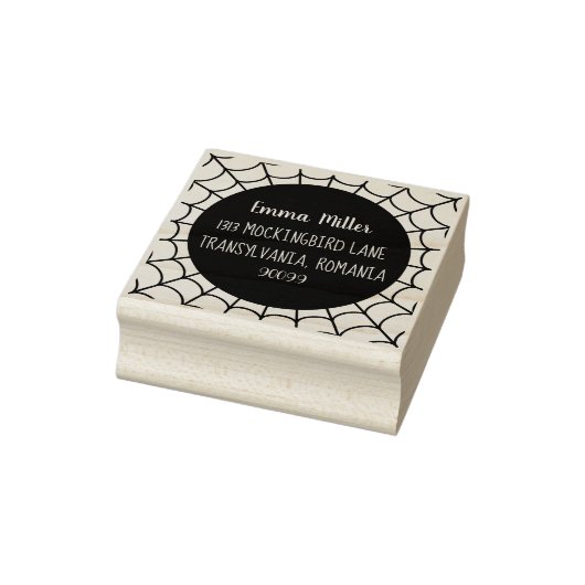 Web Halloween Spider Rubberstempel (Stempel)