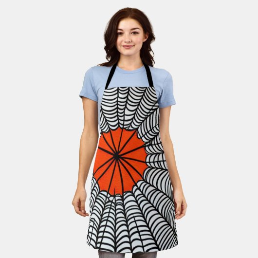 Web Halloween Spider Schort (Gedragen)