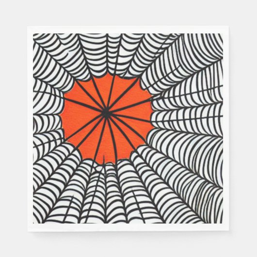 Web Halloween Spider Servet (Voorkant)