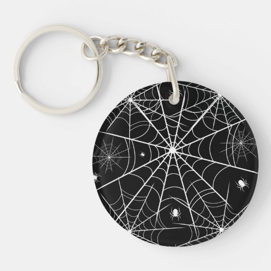 Web Halloween Spider Sleutelhanger (Voorkant)