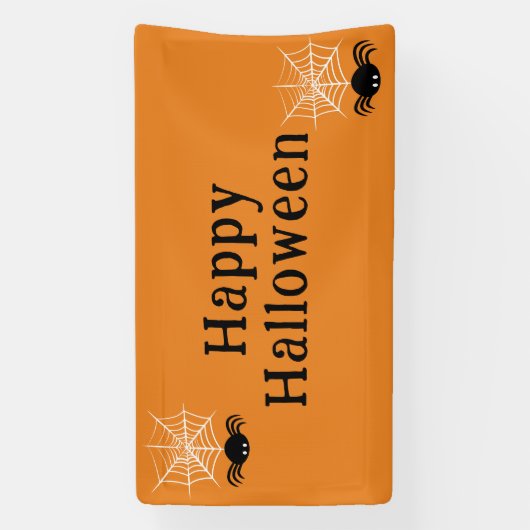 Web Halloween Spider Spandoek (Verticaal)