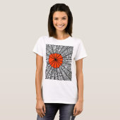 Web Halloween Spider T-shirt (Voorkant volledig)