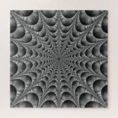Web in zwart-wit legpuzzel (Horizontaal)