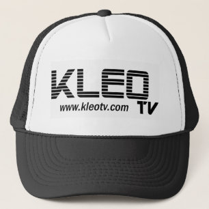 Web KLEO TV White logo Trucker Pet