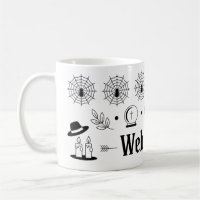 Web of Lies Mok | Gotische Humor koffiekopje