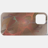 Web of Time abstracte kunst Case-Mate iPhone Case (Achterkant (horizontaal))