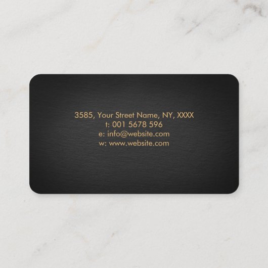 Web of Wyrd in flower of life Visitekaartje (Achterkant)