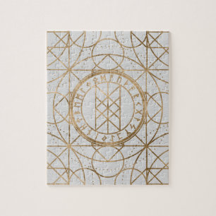 Web of Wyrd The Matrix of Fate - Pastel Gold Legpuzzel