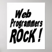 Web Programmers Rock! Impression de l'affiche (Devant)