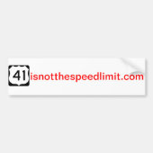Web-site Bumpersticker (Voorkant)