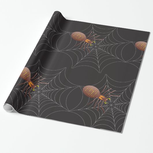 Web spin en spin cadeaupapier (Uitgerold)