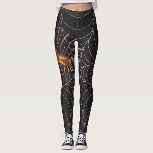 Web spin en spin leggings (Voorkant)
