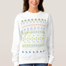 WEB-USA Dames Vakantie Sweatshirt