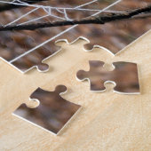 Web van European Garden Spider Photo Puzzle Legpuzzel (Zijkant)