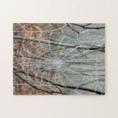 Web van European Garden Spider Photo Puzzle Legpuzzel (Horizontaal)