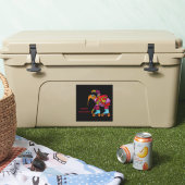 Webad Overcome Grand sticker vinyle (Glacière)