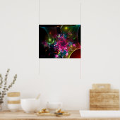 Webb04 20x16 fractal poster (Keuken)