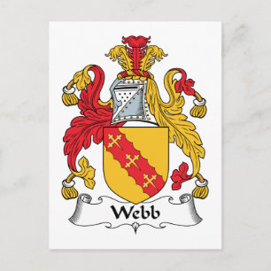 Webb Family Crest Briefkaart