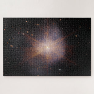 WEBB RUIMTETELESCOOP ARP 220 interagerende sterren Legpuzzel