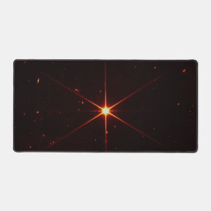 Webb-ruimtetelescoop, een sterrengids voor uitlijn bureaumat