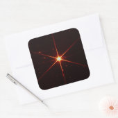 Webb-ruimtetelescoop, Een sterrengids voor uitlijn Vierkante Sticker (Envelop)