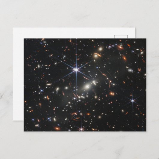 Webb Space Telescope science nasa universe star as Briefkaart (Voorkant / Achterkant)