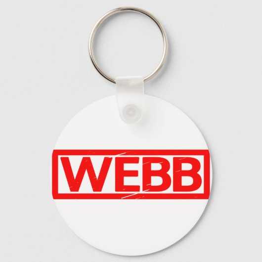 Webb Stamp Sleutelhanger (Voorkant)