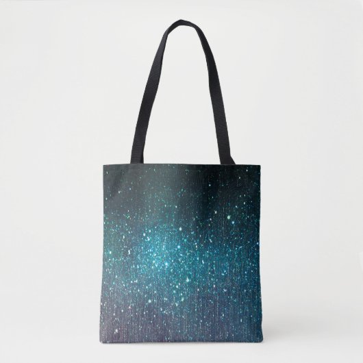 webbanner achtergrond van glitter light draagtas (Voorkant)