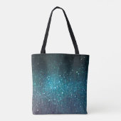 webbanner achtergrond van glitter light draagtas (Achterkant)