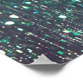webbanner achtergrond van glitter  light poster (Hoek)