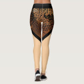 Webbed rok illusie Leggings (Achterkant)