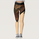 Webbed rok illusie Leggings (Voorkant)