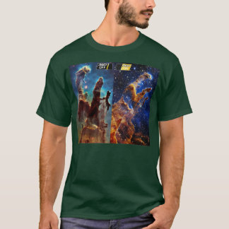 Webbruimtelescoop Pillars of Creation Afbeeldingen T-shirt