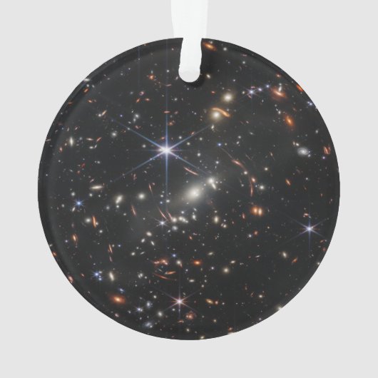 Webbs eerste Deep Field Uitzicht of the Universe Ornament (achterkant)