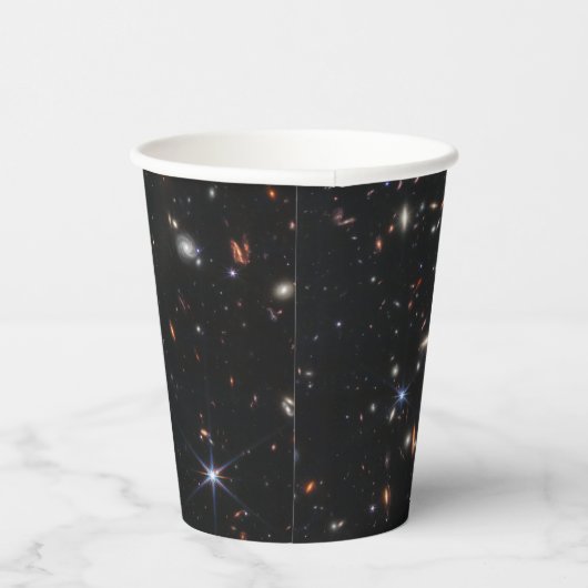 Webbs eerste Deep Field Uitzicht of the Universe Papieren Bekers (Rechts)
