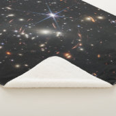 Webbs eerste Deep Field Uitzicht of the Universe Sherpa Deken (3/4)