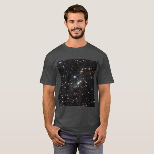 Webbs eerste Deep Field Uitzicht of the Universe T-shirt (Voorkant volledig)