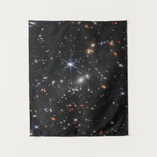 Webbs eerste Deep Field Uitzicht of the Universe Wandkleed