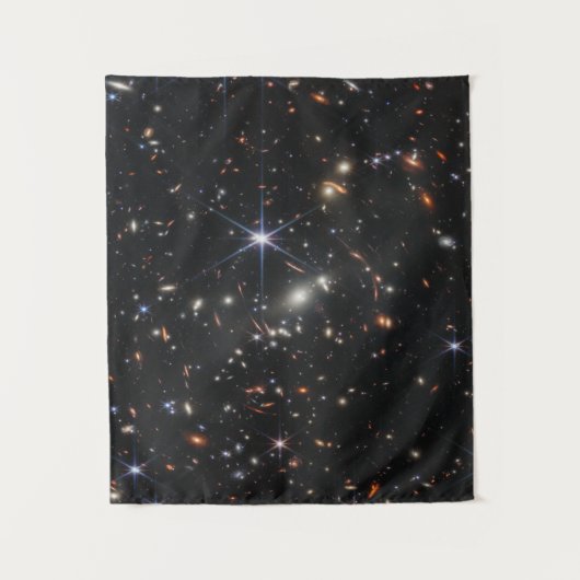 Webbs eerste Deep Field Uitzicht of the Universe Wandkleed (Voorkant)