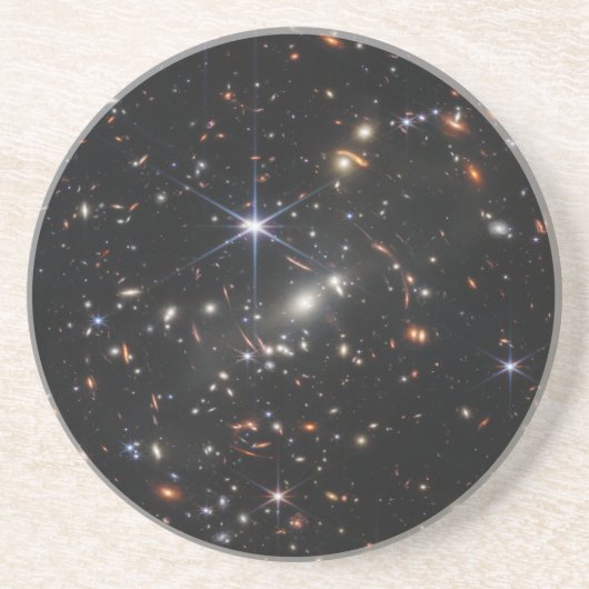 Webbs eerste Deep Field Uitzicht of the Universe Zandsteen Onderzetter (Voorkant)
